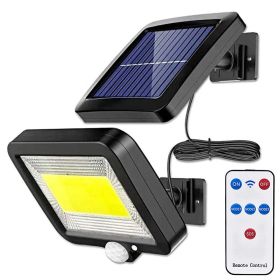 Splitter Solar Outdoor Light Street Light COD With Remote Control (Option: B)